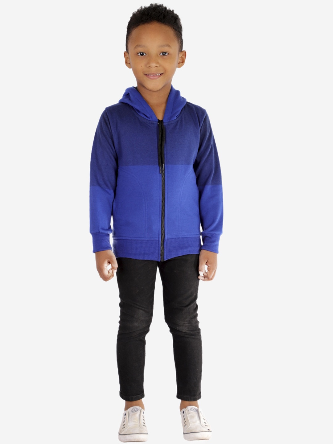 

ahhaaaa Boys Blue Hooded Sweatshirt