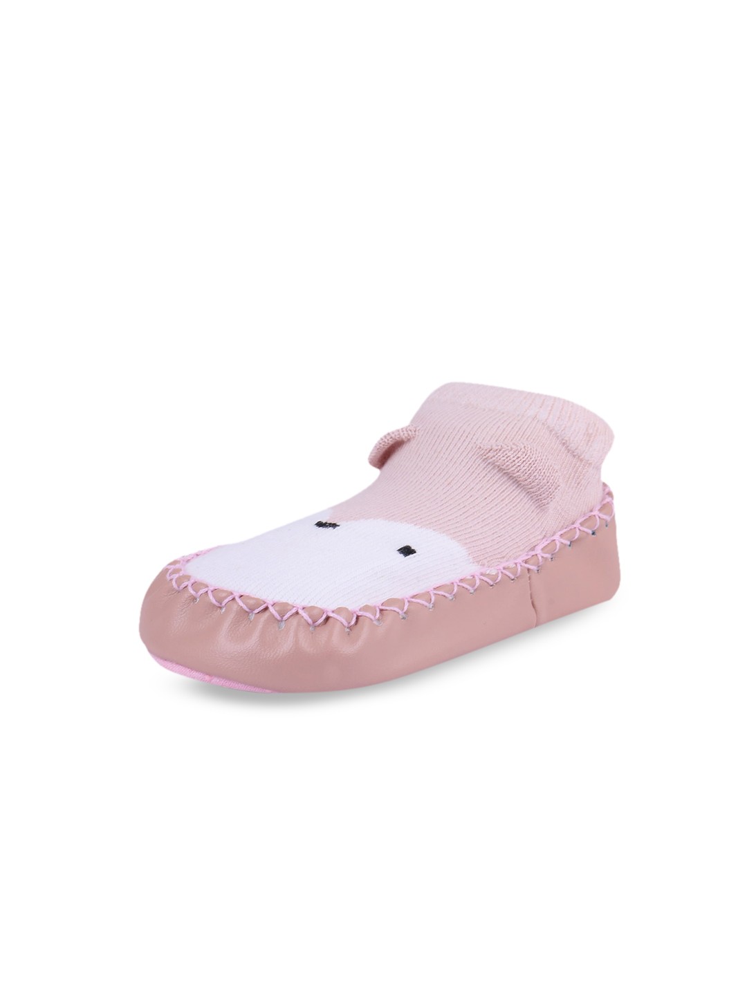 

Butterthief Kids Pink Baby Soft Booties