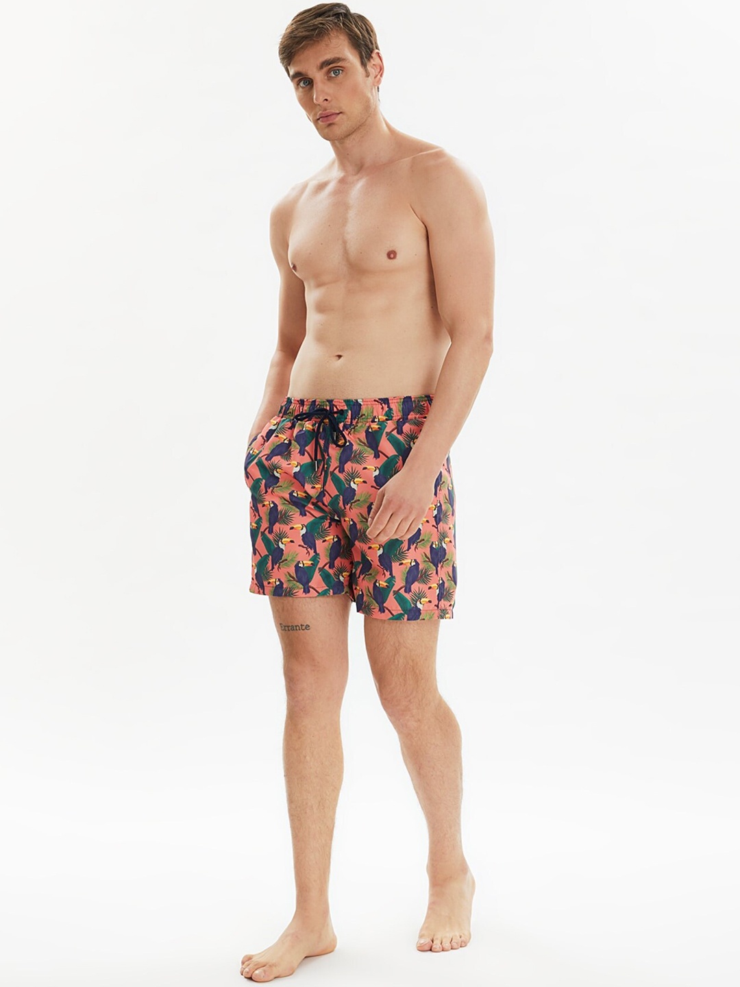 

Trendyol Men Multicoloured Floral Printed Shorts, Multi