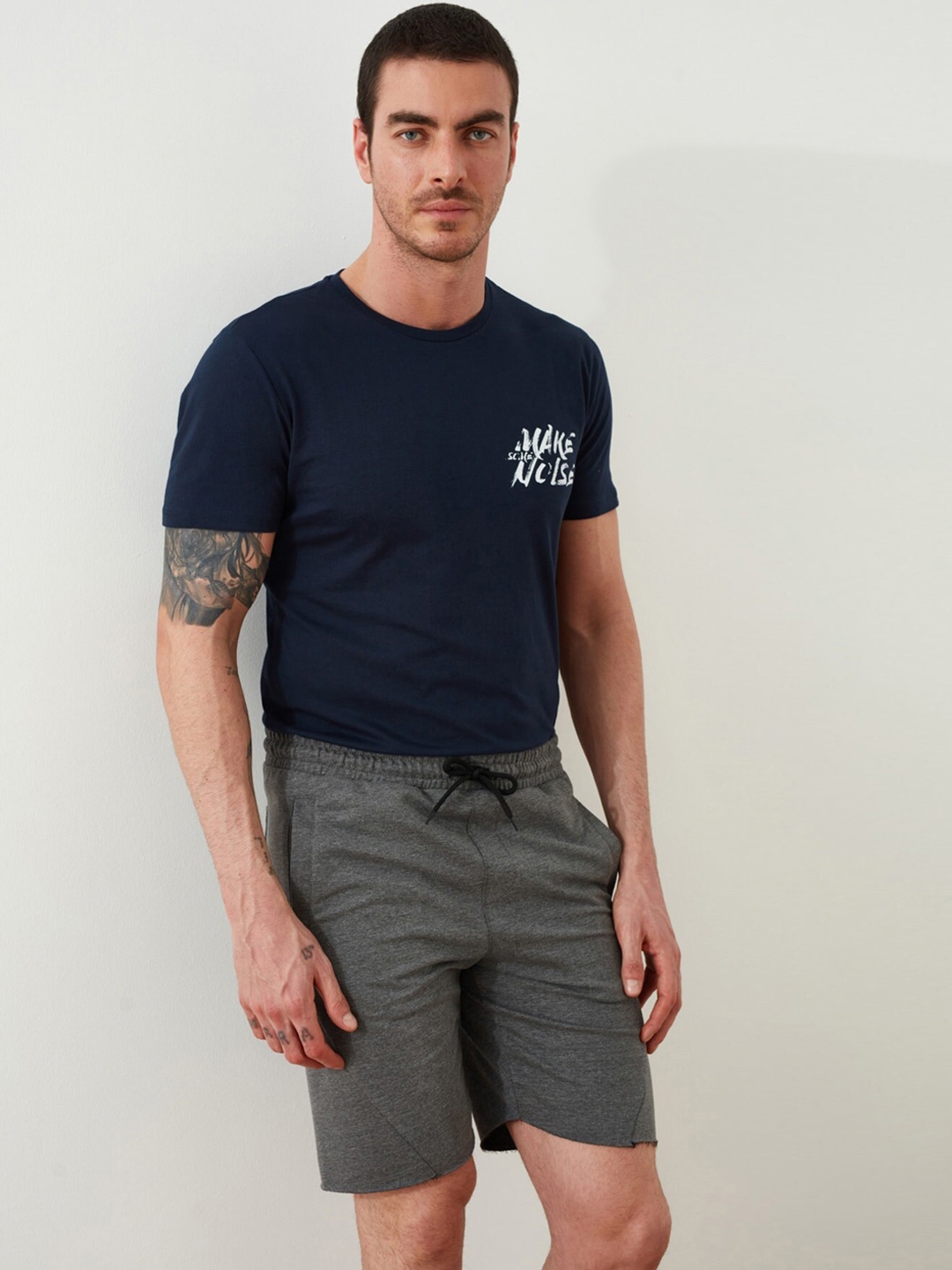 

Trendyol Men Grey Shorts