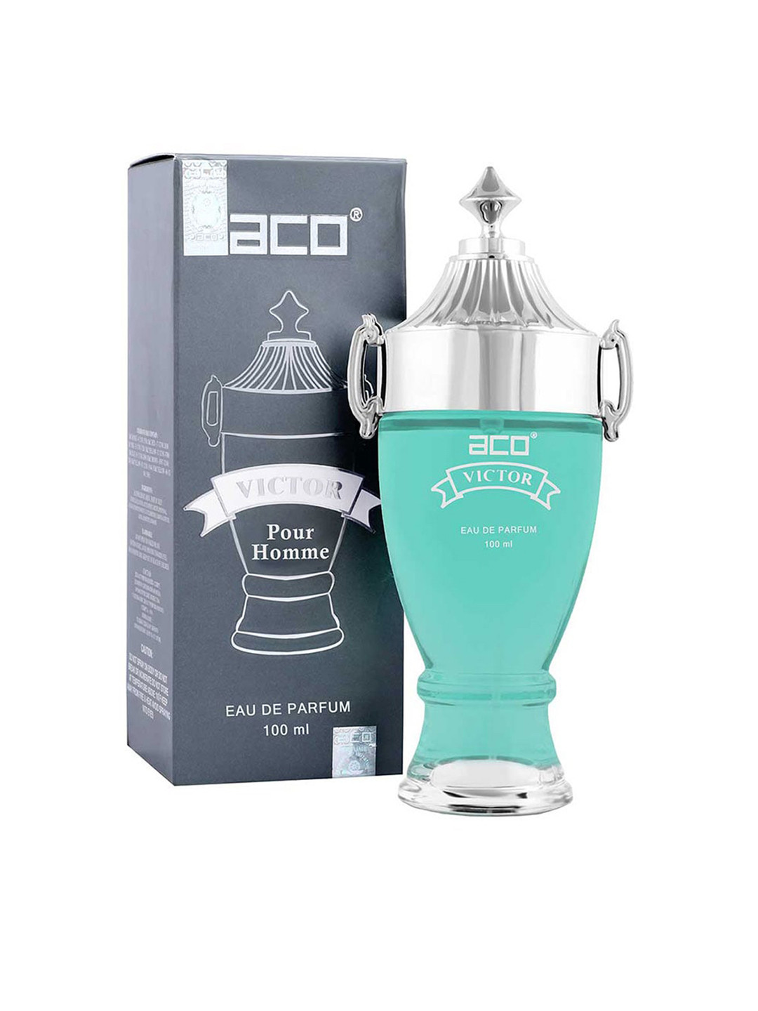 

aco PERFUMES Victor Long Lasting EDP - 100 ml, Blue