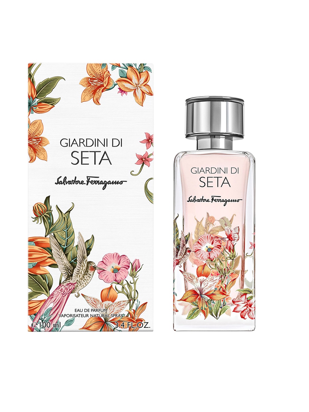 

Salvatore Ferragamo Giardini Di Seta Eau De Perfume 100ml, Transparent