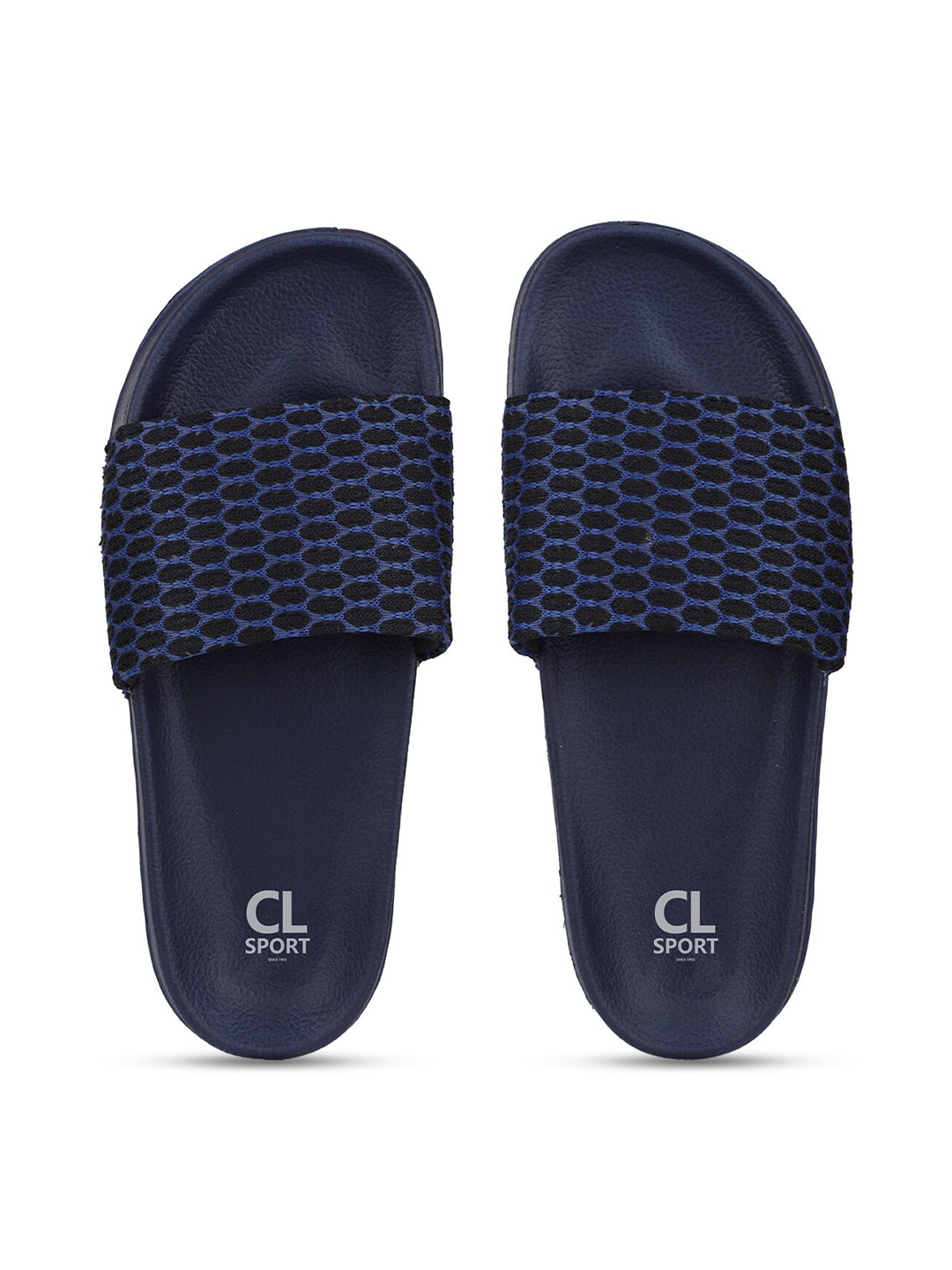 

Carlton London sports Women Navy Blue Printed Sliders