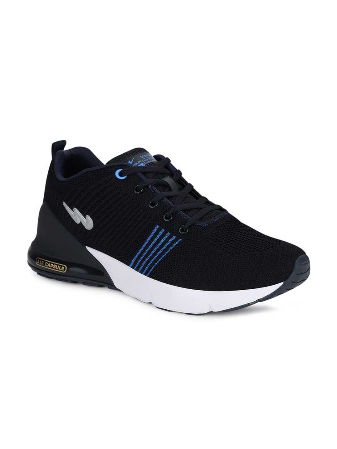 

Campus Men Navy Blue Mesh Running Shoes