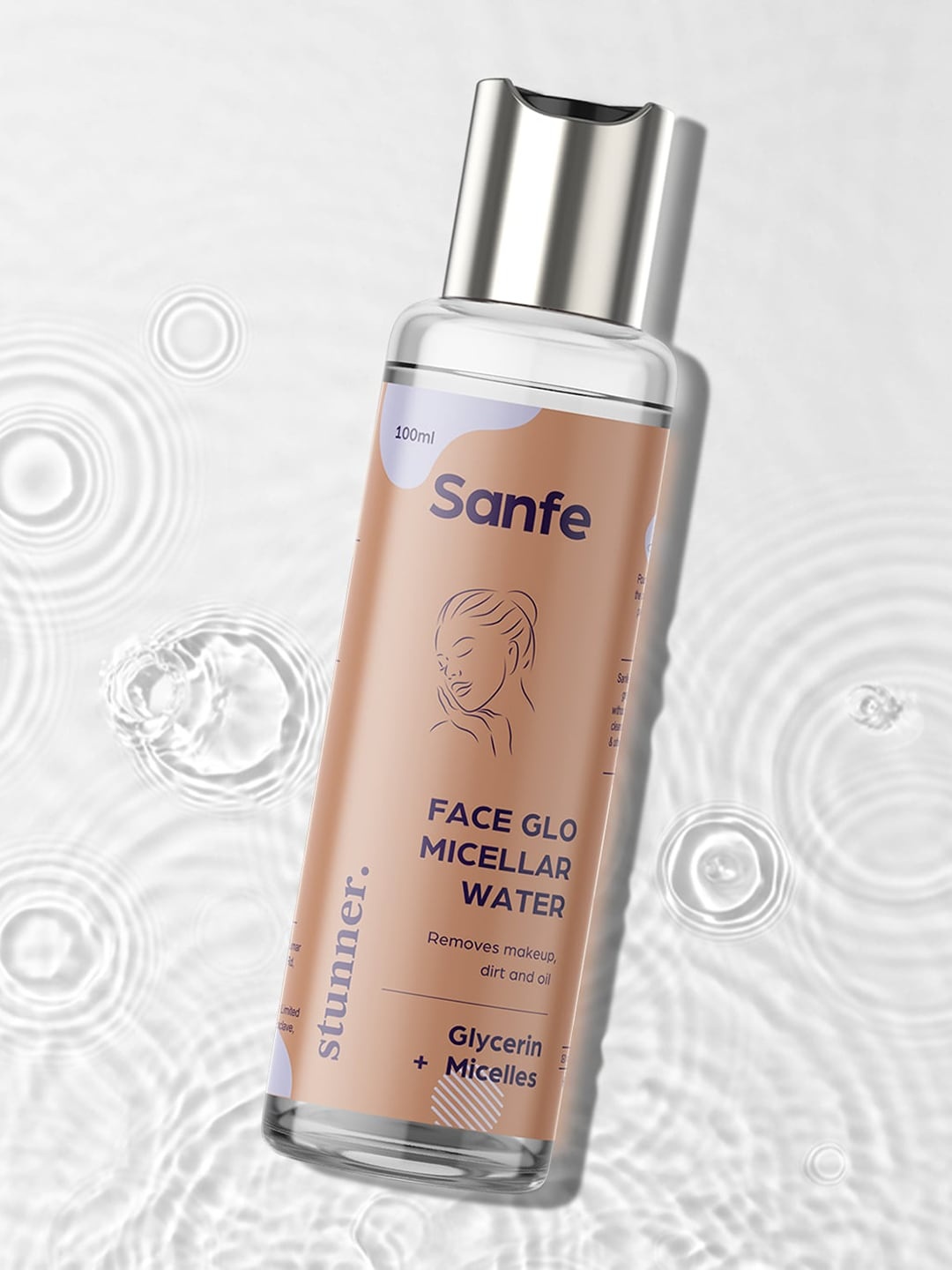 

Sanfe Face Glo Micellar Water-100ml, Assorted