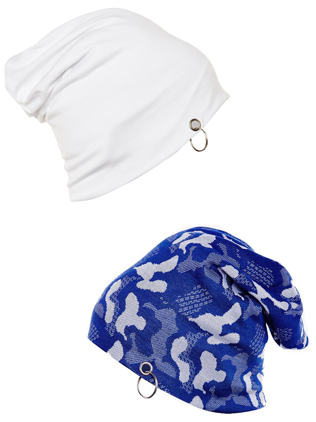 

VIMAL JONNEY Set of 2 Multi Printed Beanie Caps