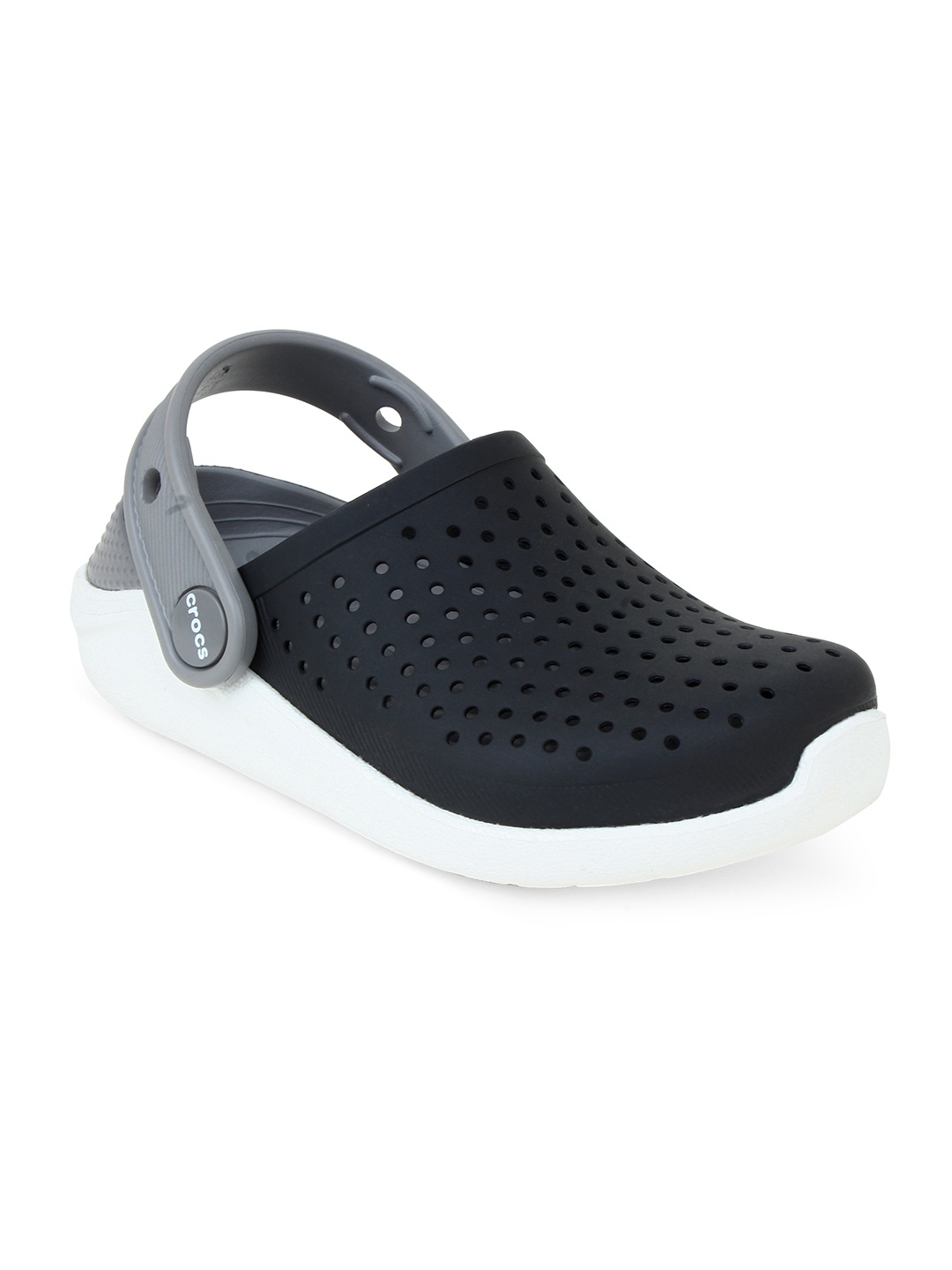 

Crocs Unisex Kids Black Croslite Clogs