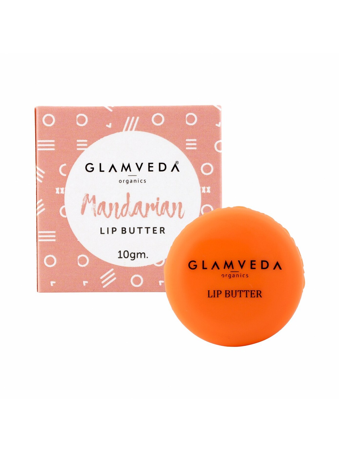 

GLAMVEDA Mandarian Lip Butter with - 10g, Orange