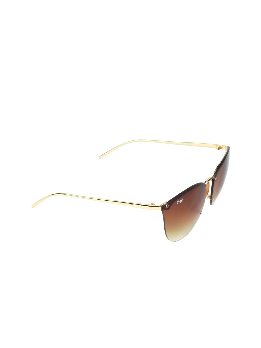 

Floyd Adult Brown Lens & Gold-Toned Oval Sunglasses with UV Protected Lens Mc45_Gld_Brn