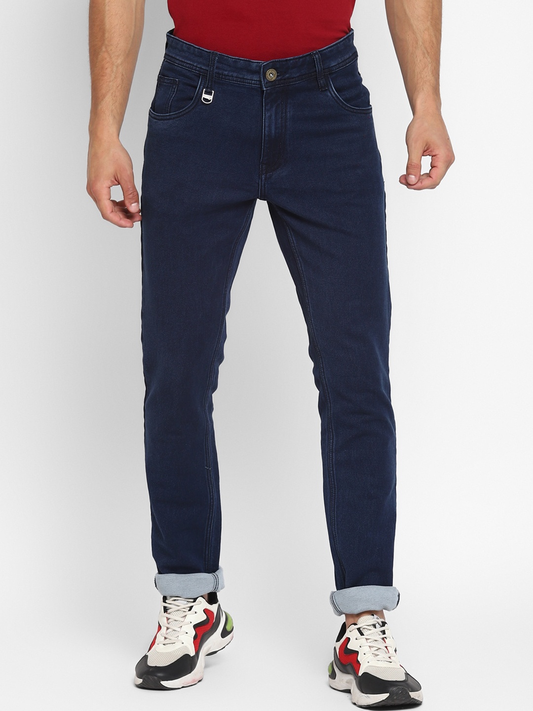 

Red Chief Men Navy Blue Slim Fit Jeans