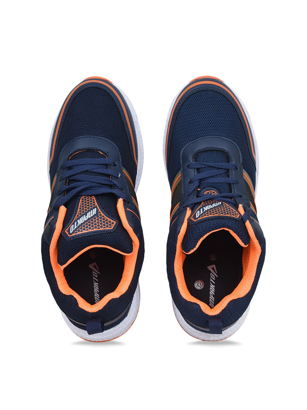 

IMPAKTO Men Mesh Running Shoes, Blue