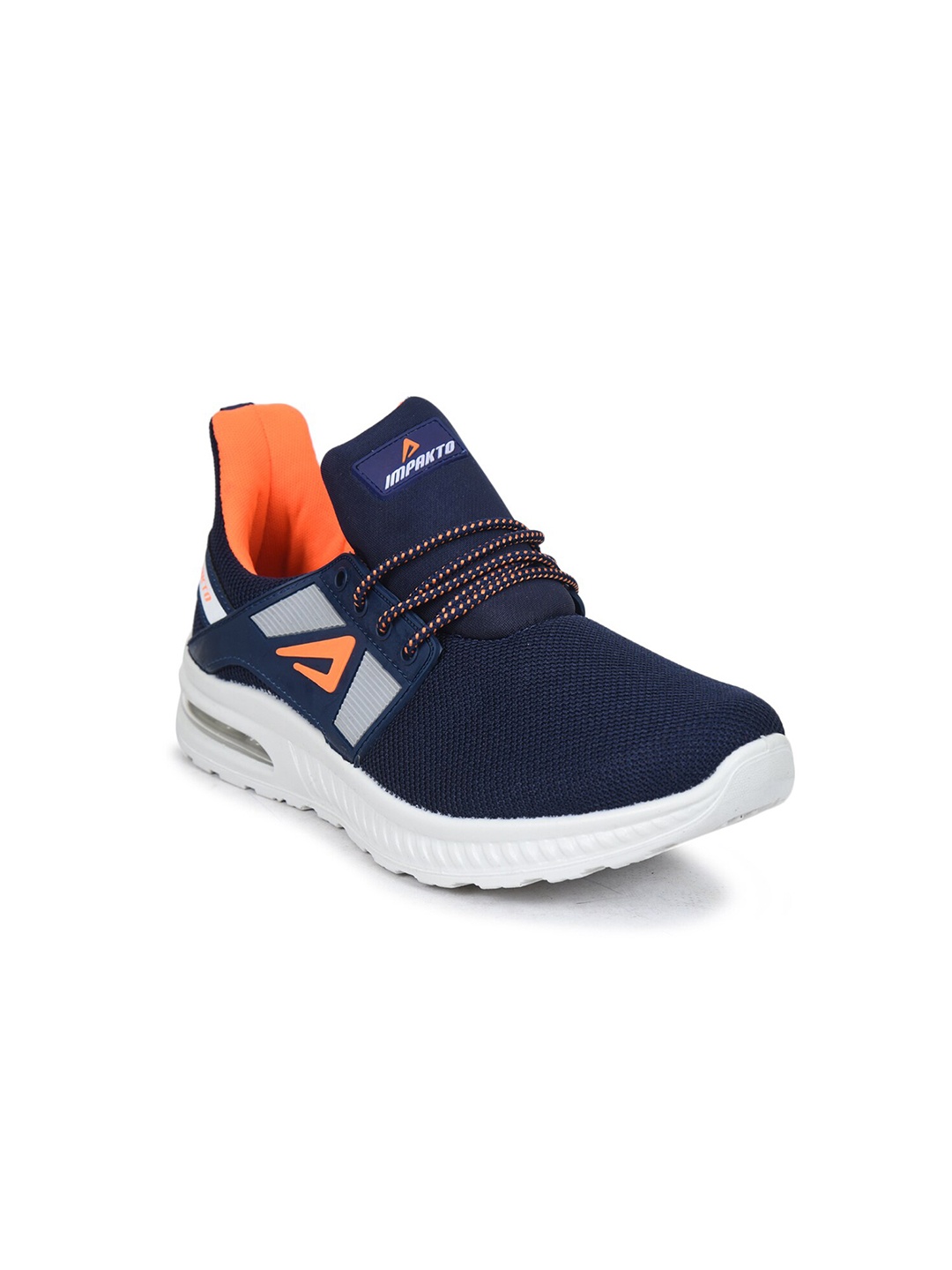 

IMPAKTO Men Blue Mesh Non Marking Running Shoes