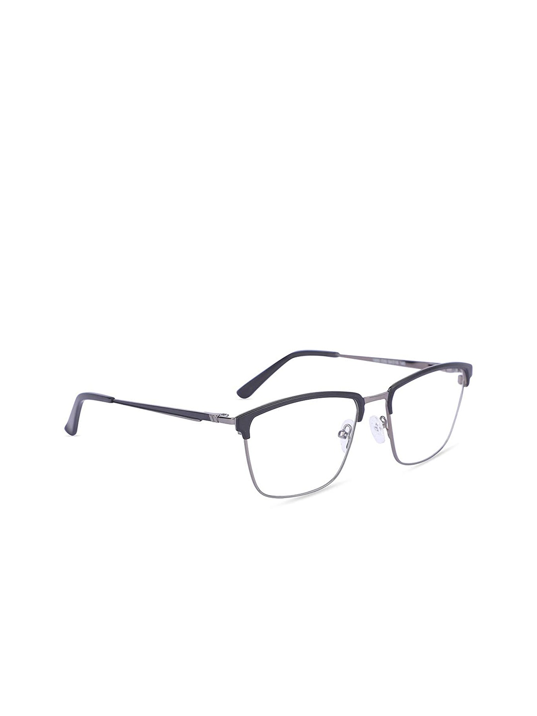 

MARC LOUIS Unisex Black Full Rim Aviator Frames