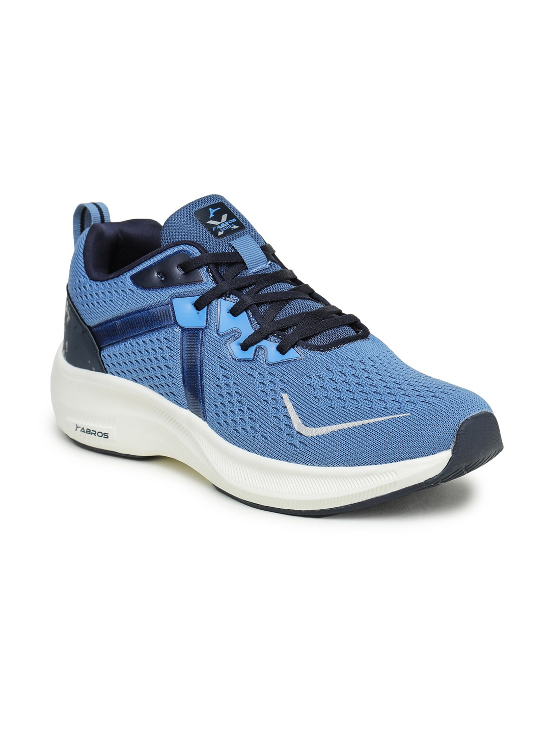 

ABROS Men Blue Mesh Running Shoes