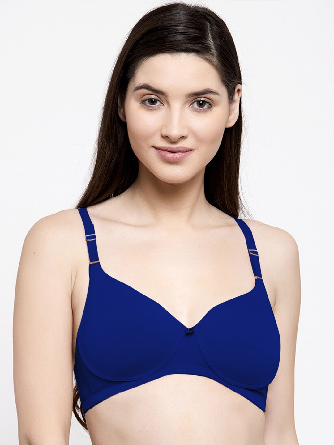 

GROVERSONS Woman Paris Beauty Lightly Padded T-Shirt Bra, Blue