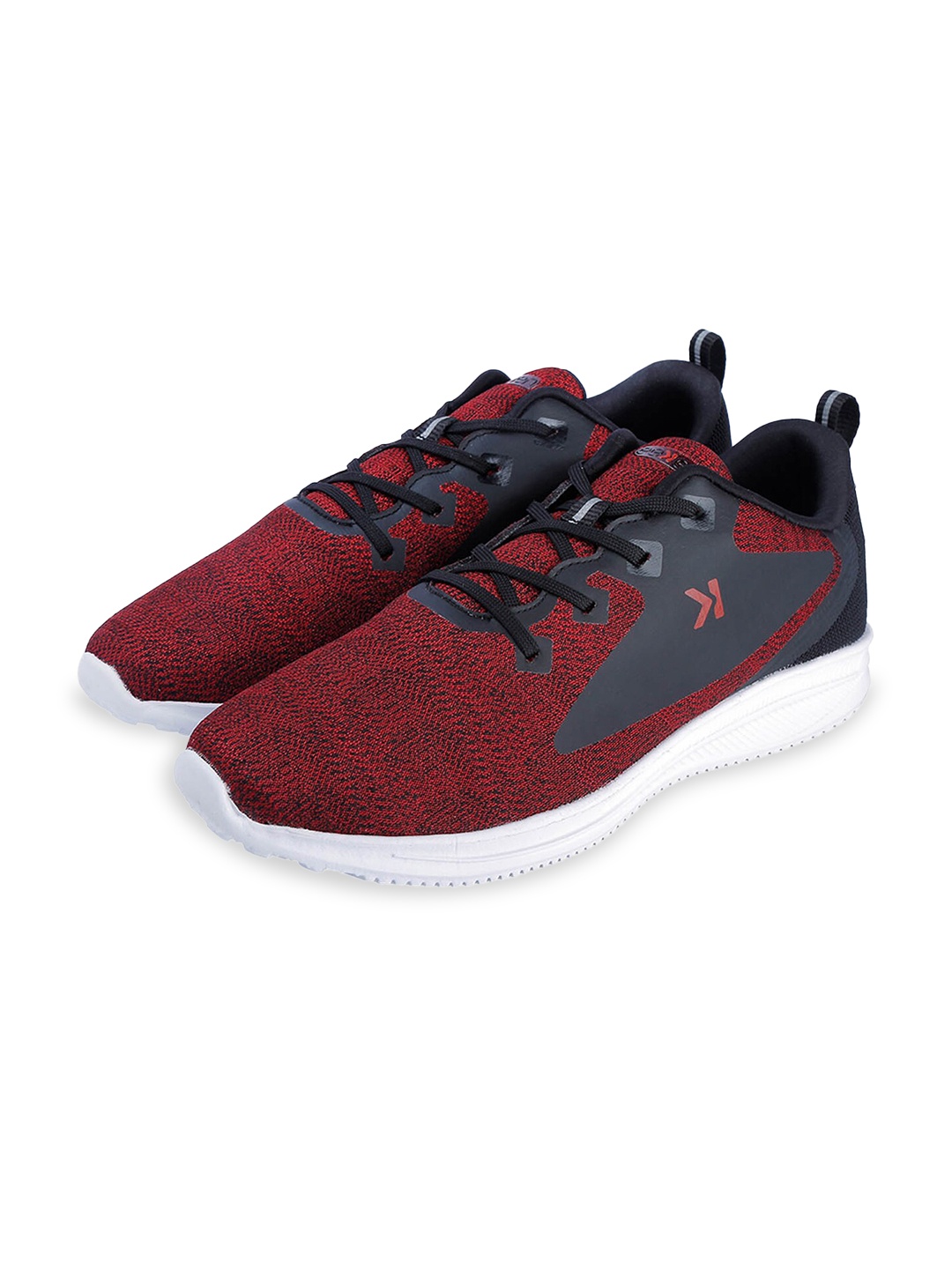 

Paragon Men Red & Black Mesh Non-Marking Running Shoes