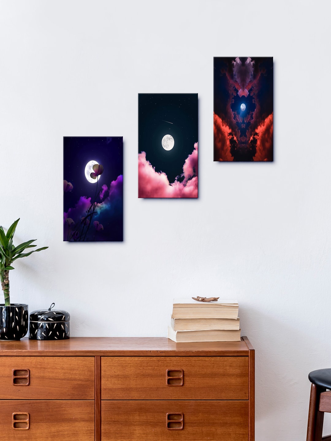 

999Store Set of 3 Multi Wall Painting Frames