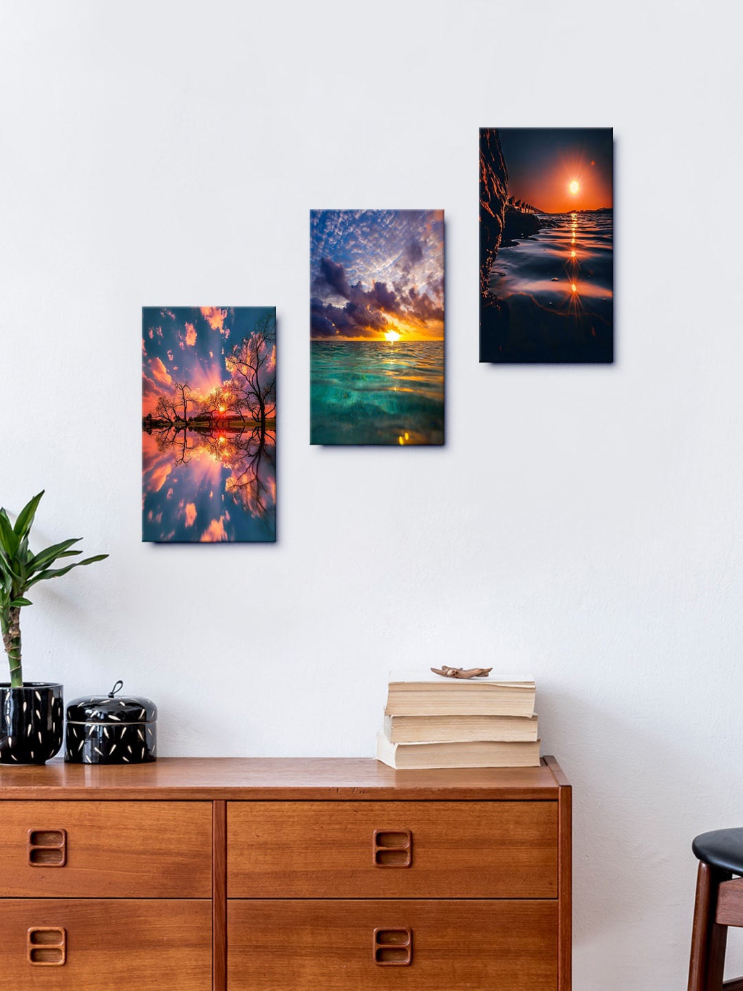 

999Store Multi Set of 3 Wall Paintings