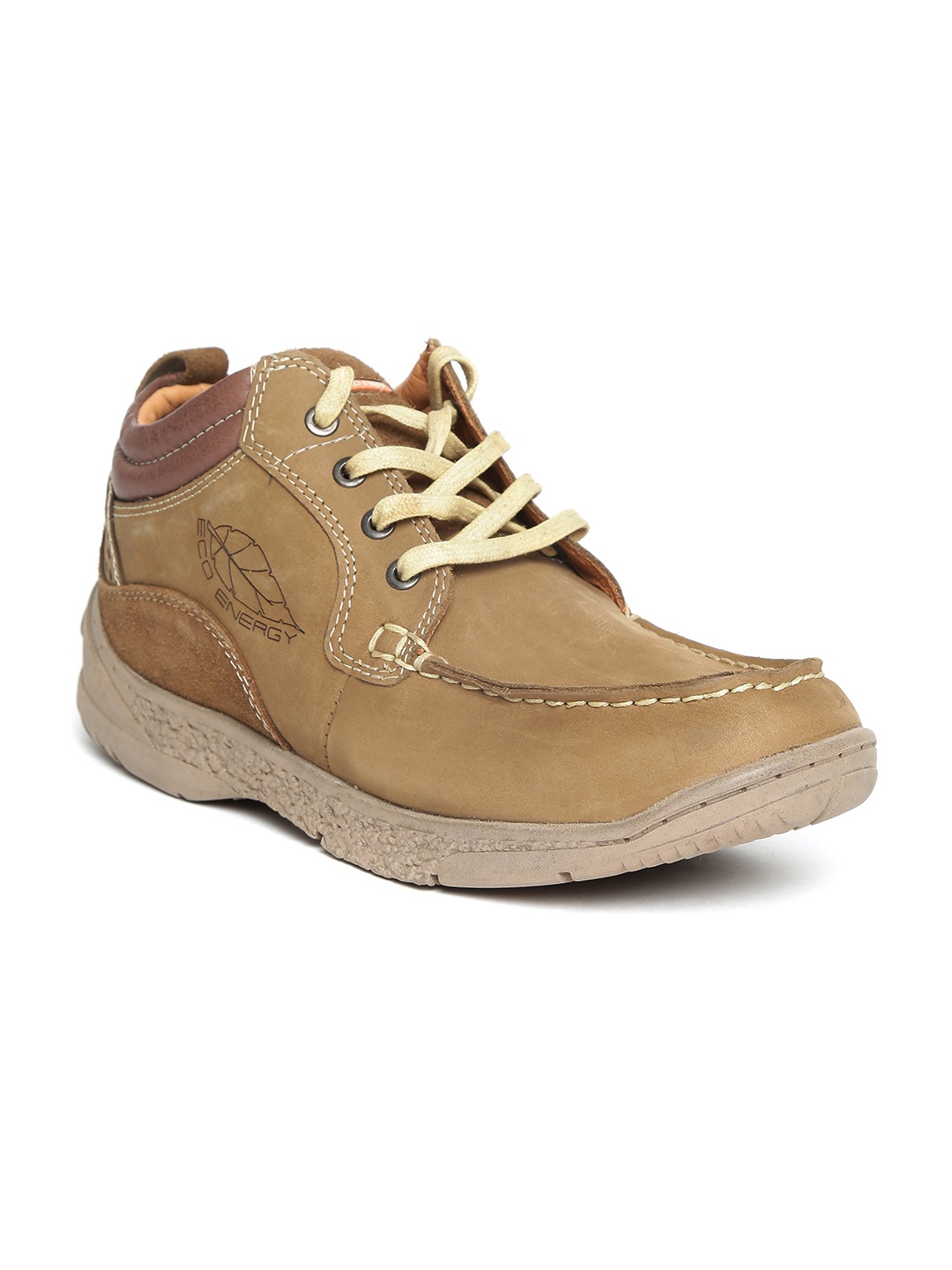 

Red Chief Men Camel Brown Flat Boots