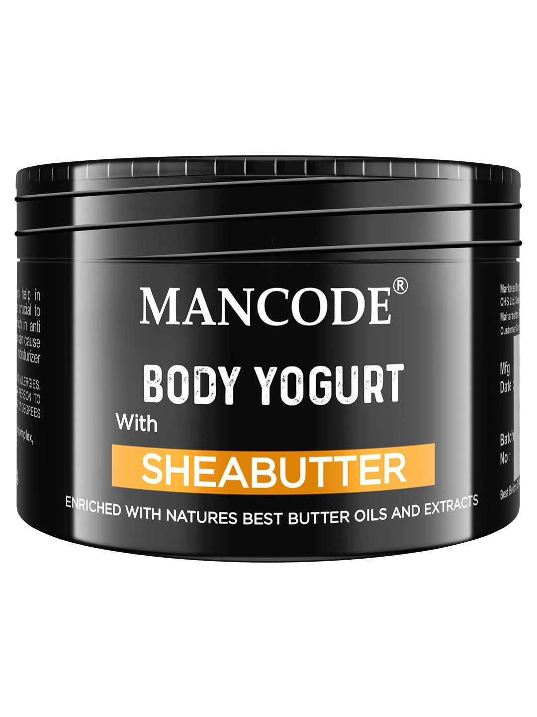 

MANCODE Black Shea Butter Body Yogurt 100gm