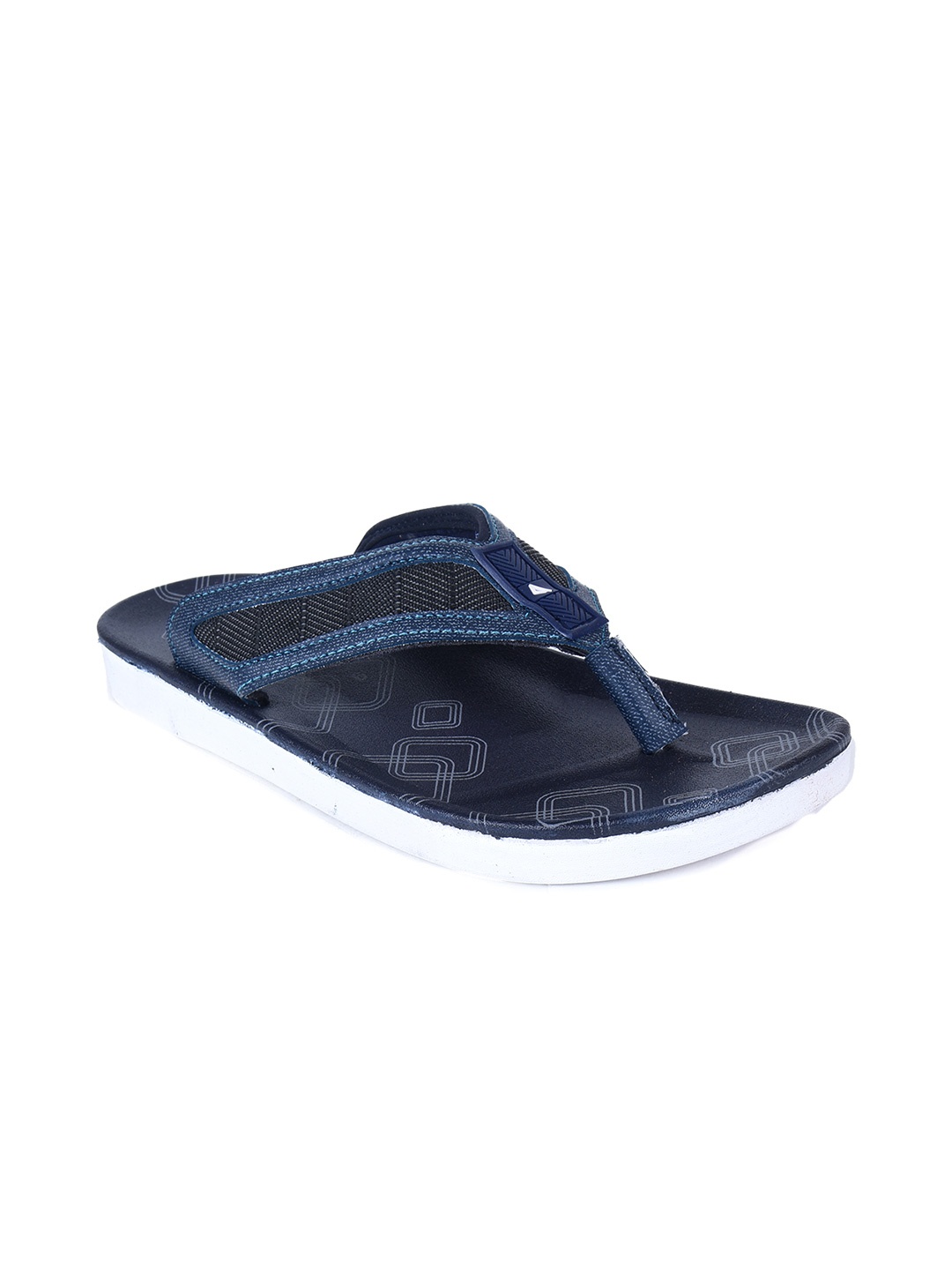 

IMPAKTO Men Blue & Black Comfort Sandals
