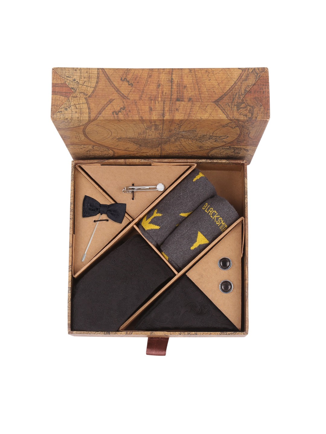 

Blacksmith Men Black Accessory Gift Set