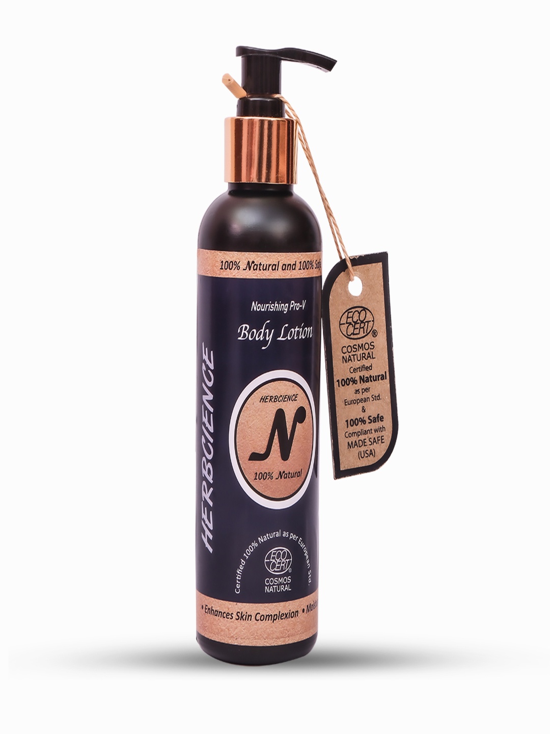 

HERBCIENCE Nourishing Pro-V Body Lotion - Certified 100% Natural by ECOCERT-250ml, Blue