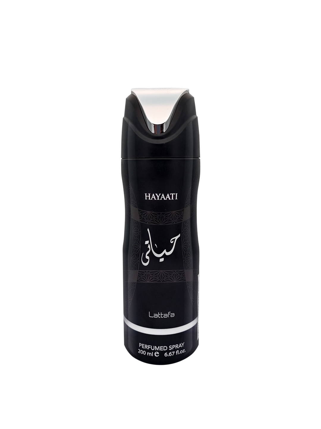 

Lattafa Hayati Perfumed Deodorant Spray - 200ml, Black