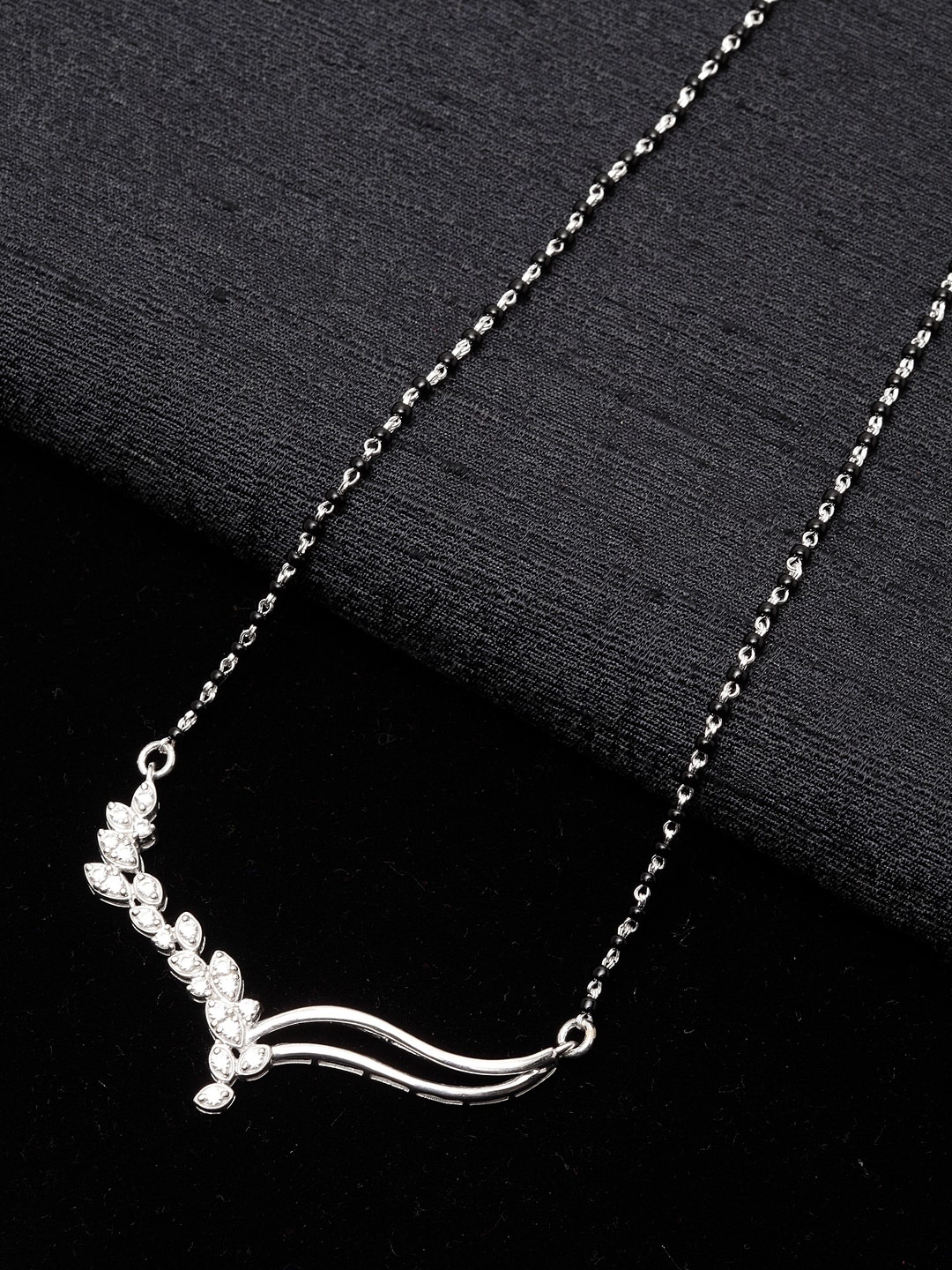 

Clara 92.5 Sterling Silver Mangalsutra