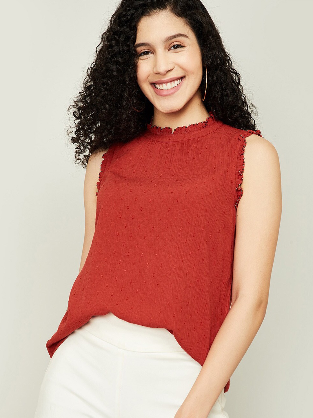 

Bossini Brown Sleeveless Top