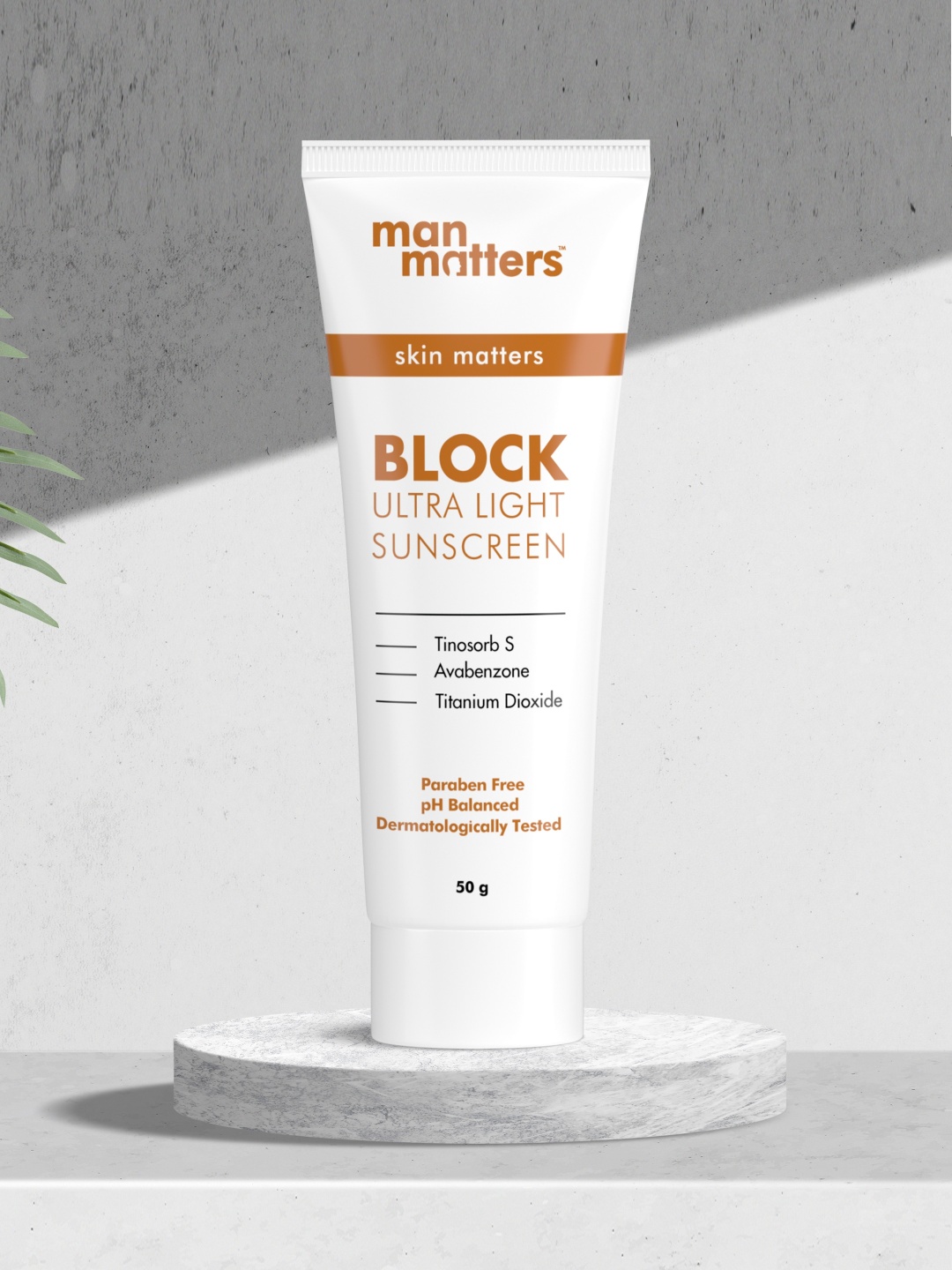 

Man Matters Non Greasy Sunscreen with SPF 30 without White Cast 30 g