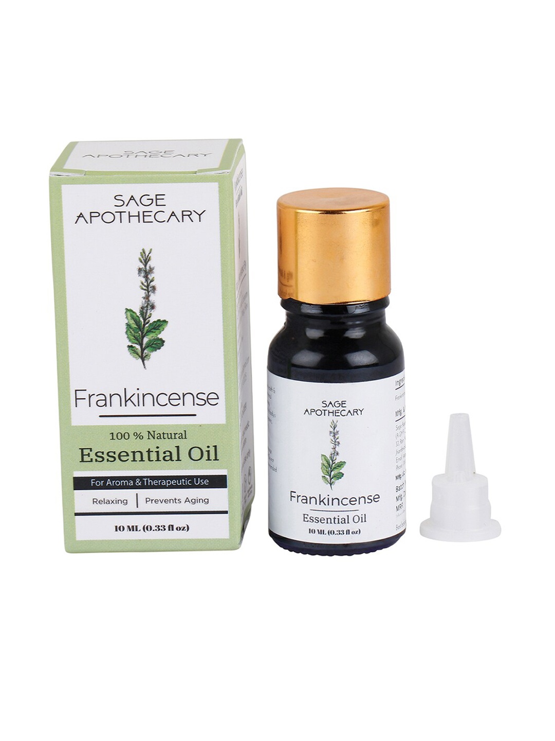 

SAGE APOTHECARY Anti-Ageing Frankincense Essential Oil, Yellow