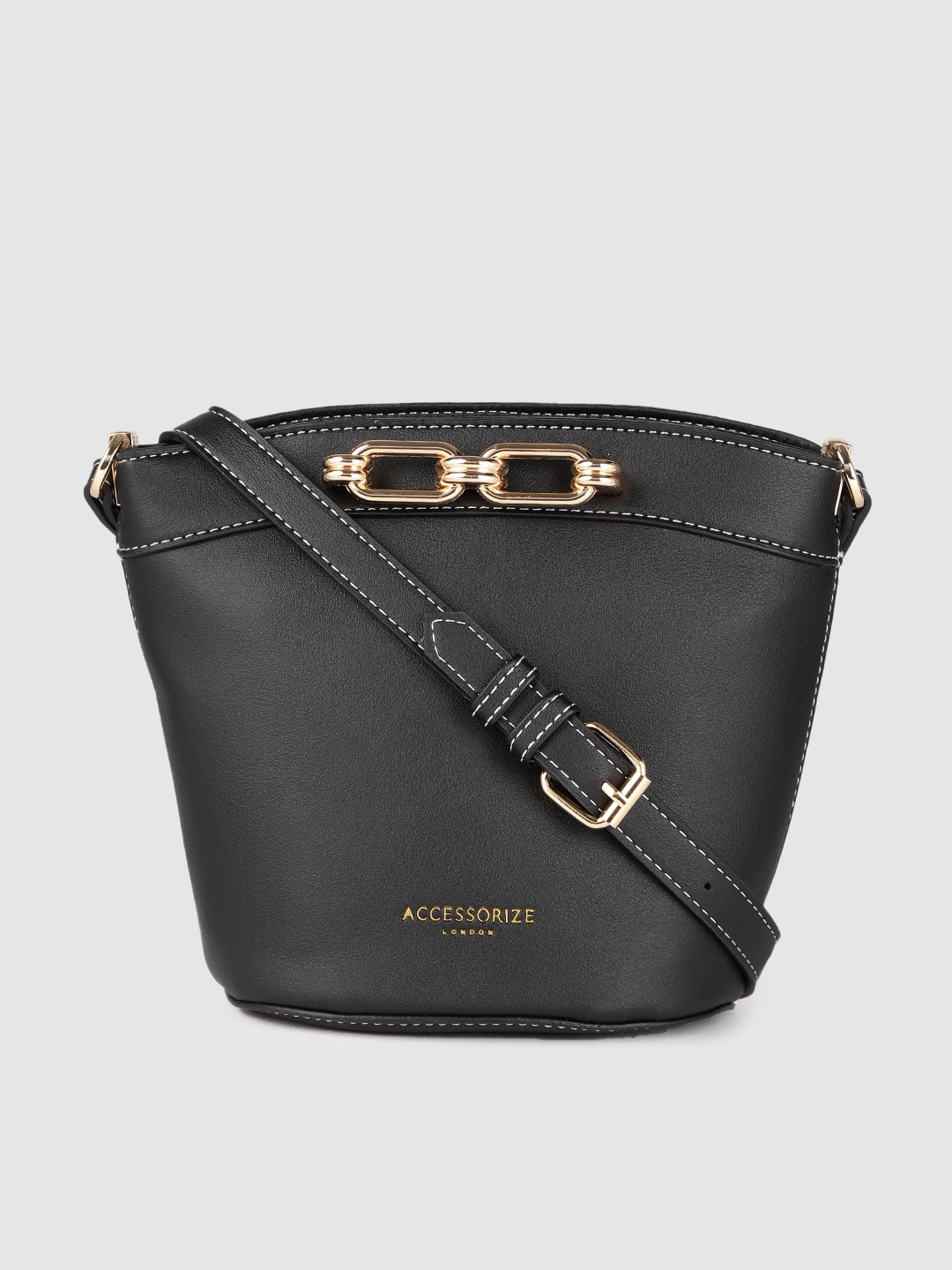 

Accessorize Black Bucket Danielle Sling Bag