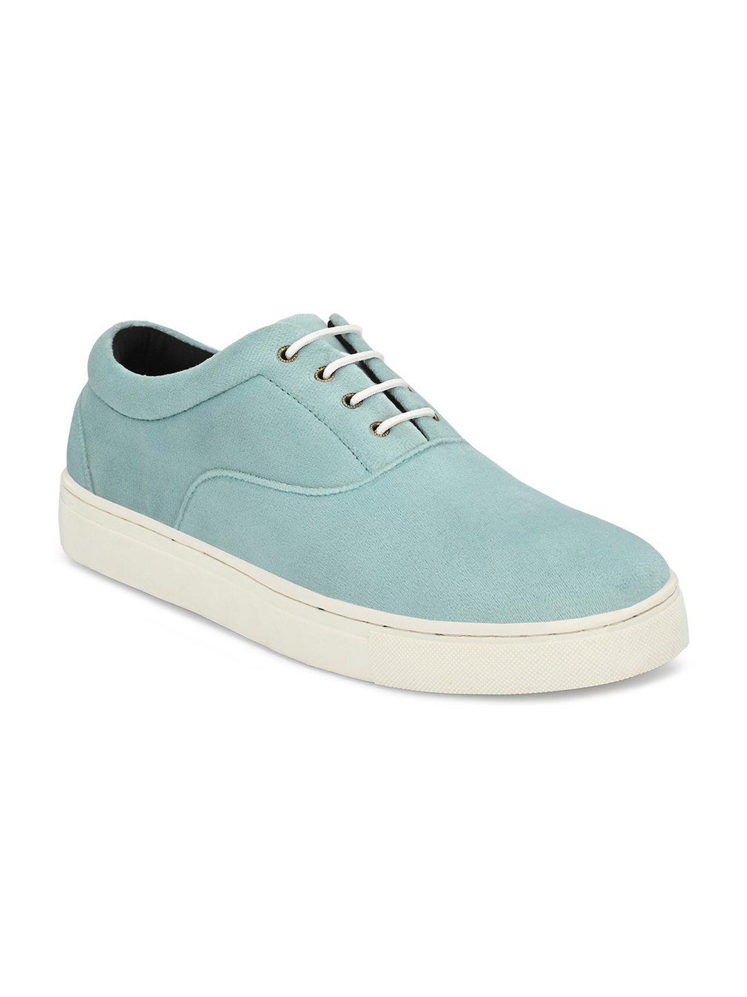 

EXTRIMOS Men Blue Suede Sneakers