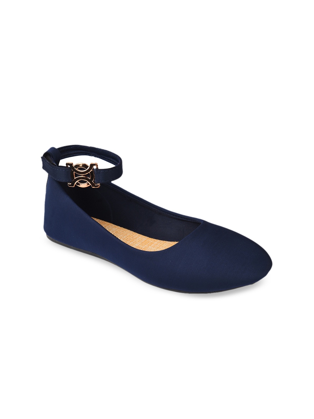 

WOMENS BERRY Women Blue Ballerinas Flats