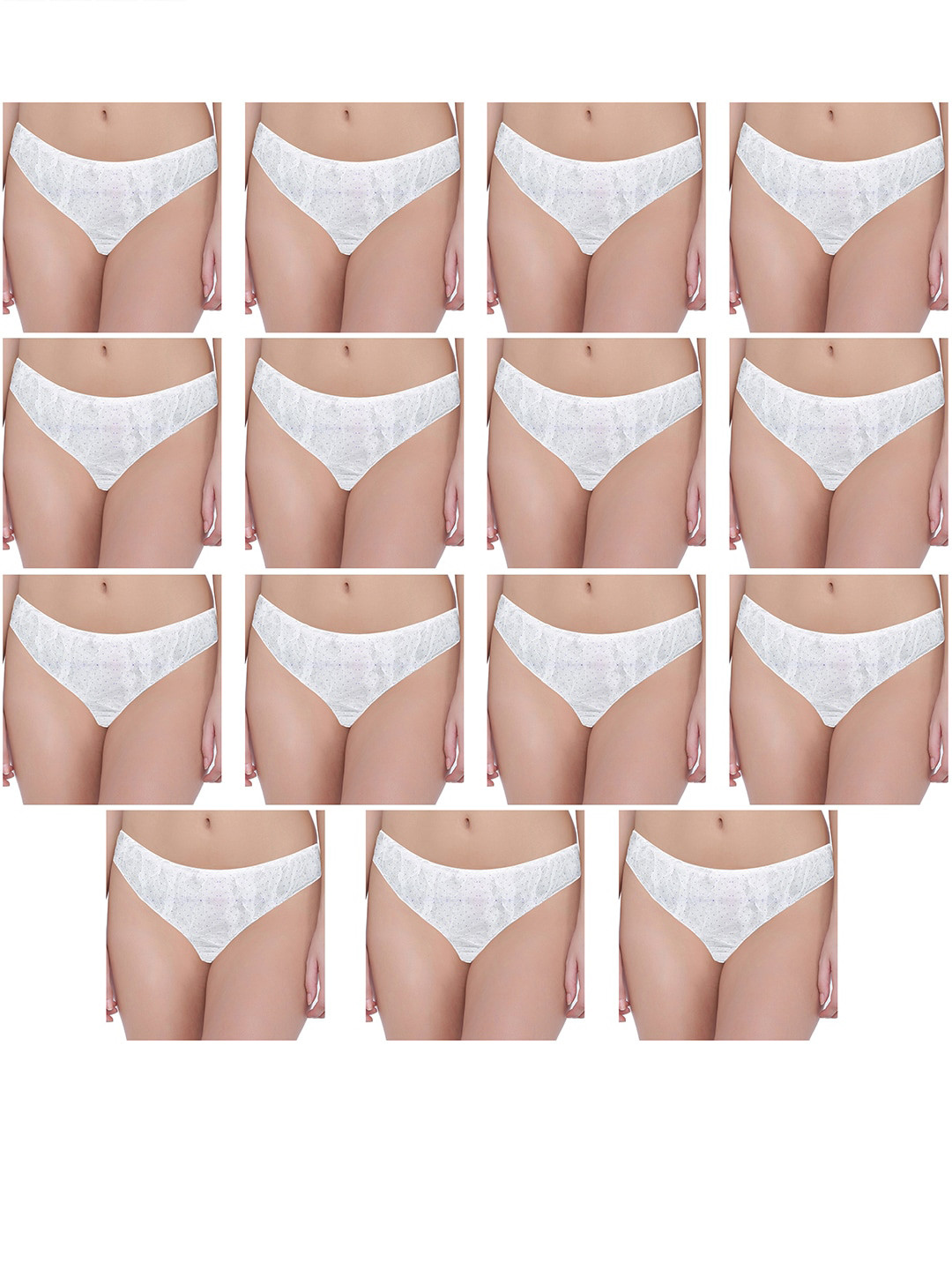 

POKORY Woman Setof 15 Assorted Disposable Panties-Poko-15PantySet-XXXL-Dispospnty-Assorted
