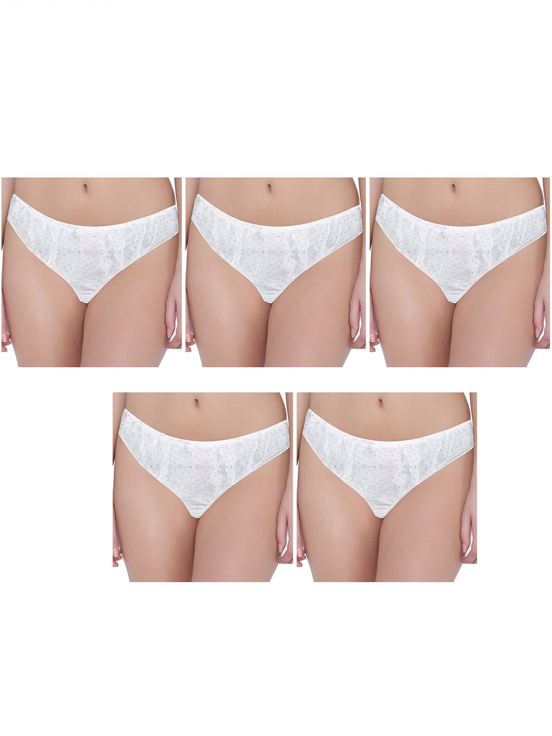 

POKORY Set of 5 Assorted Disposable Briefs