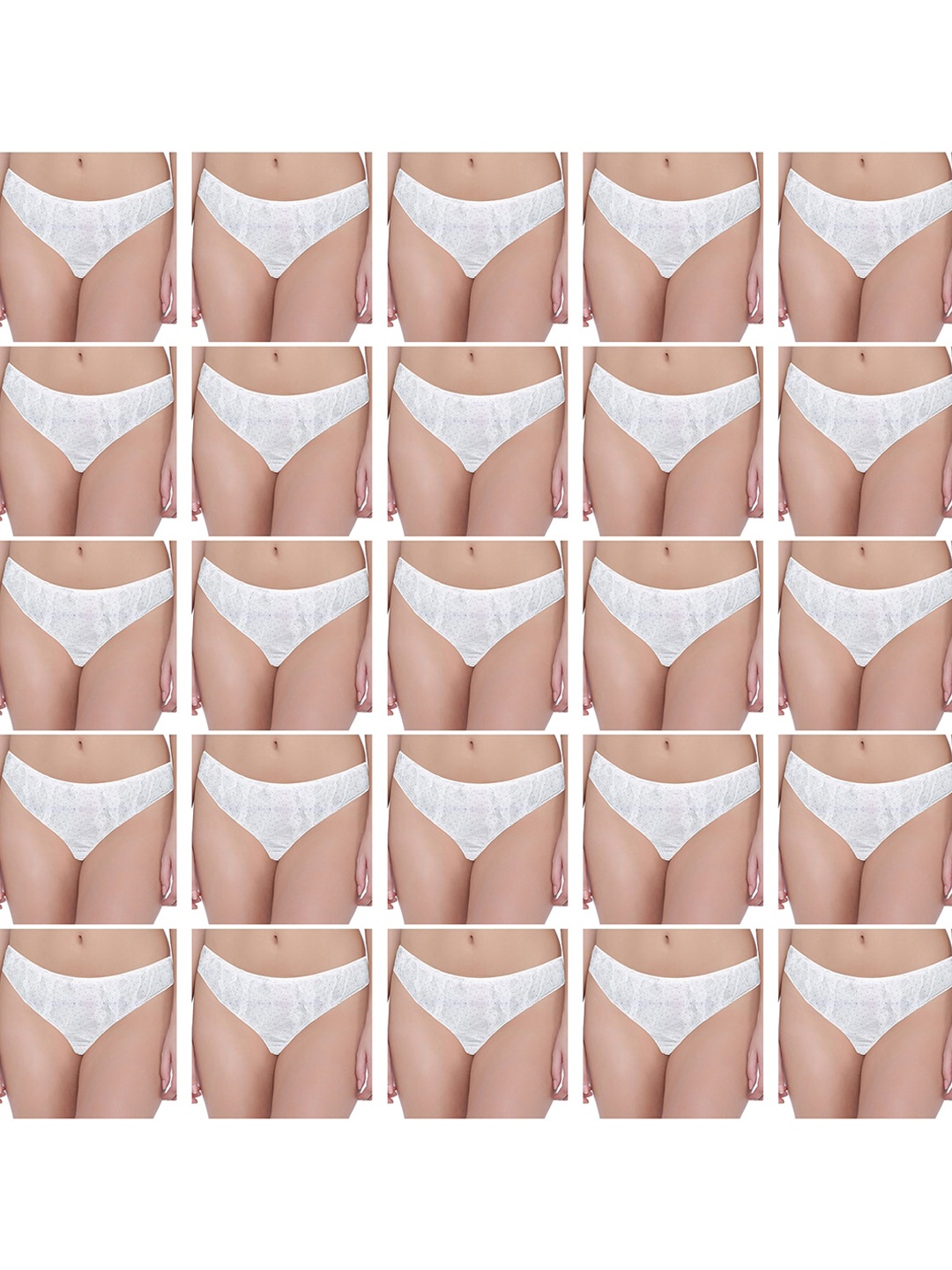 

POKORY Set of 20 Assorted Disposable Briefs