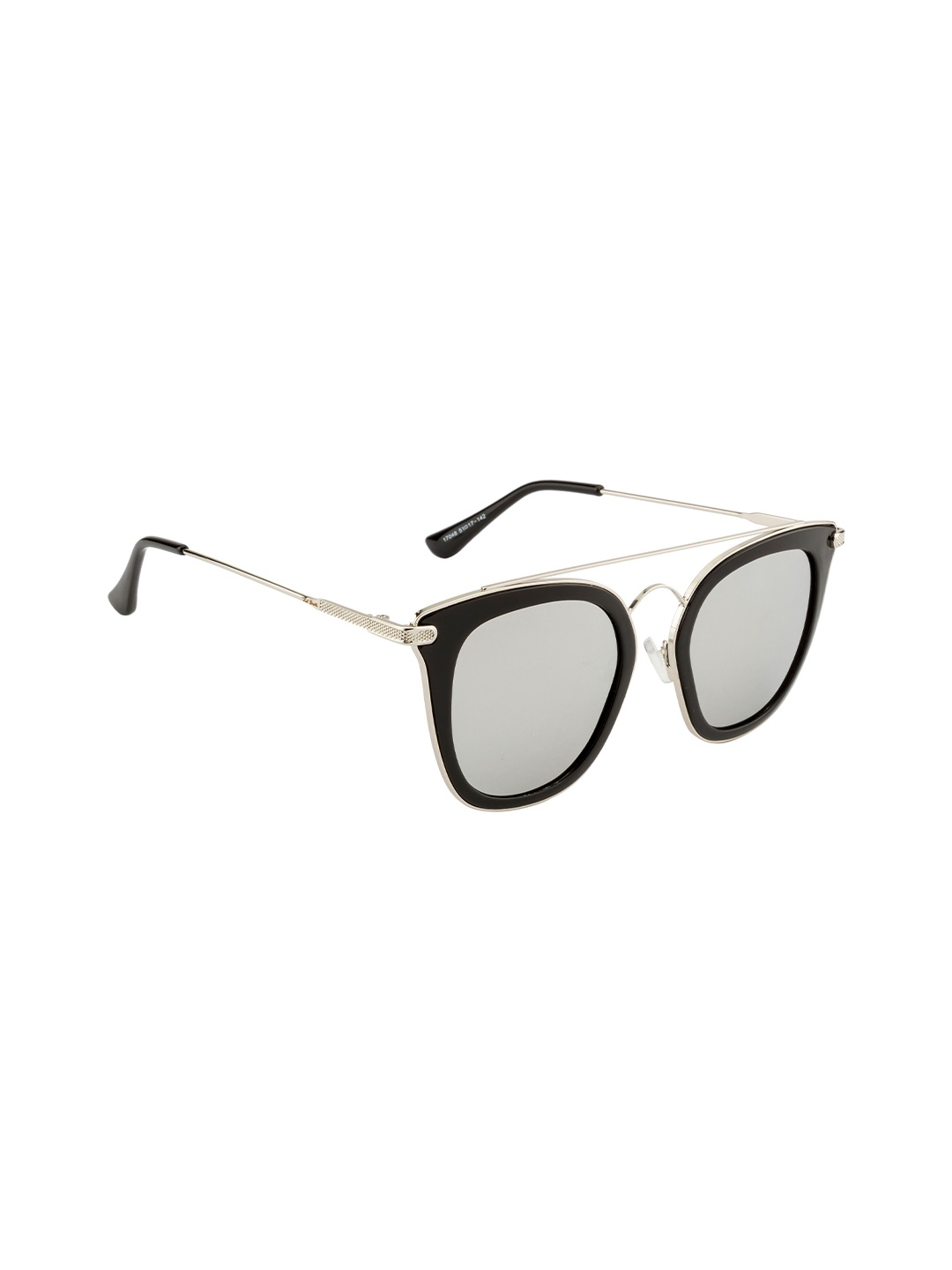 

Ted Smith Women Grey Lens & Silver-Toned Aviator Sunglasses with Polarised Lens