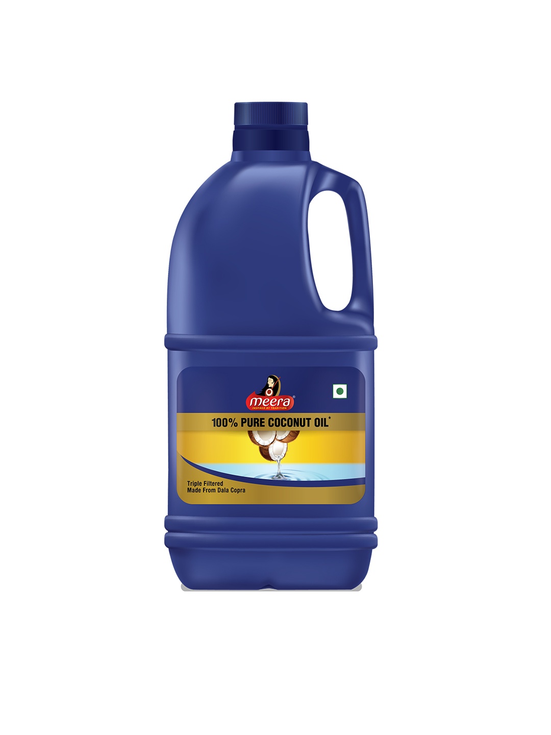 

Meera GOODNESS OF TRADITION Coconut Oil- 1 Litre, Blue
