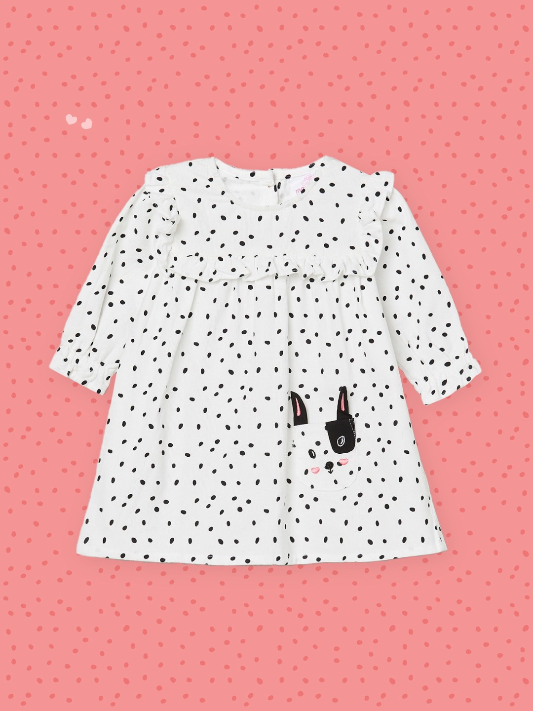 

max White Polka Dots Dress