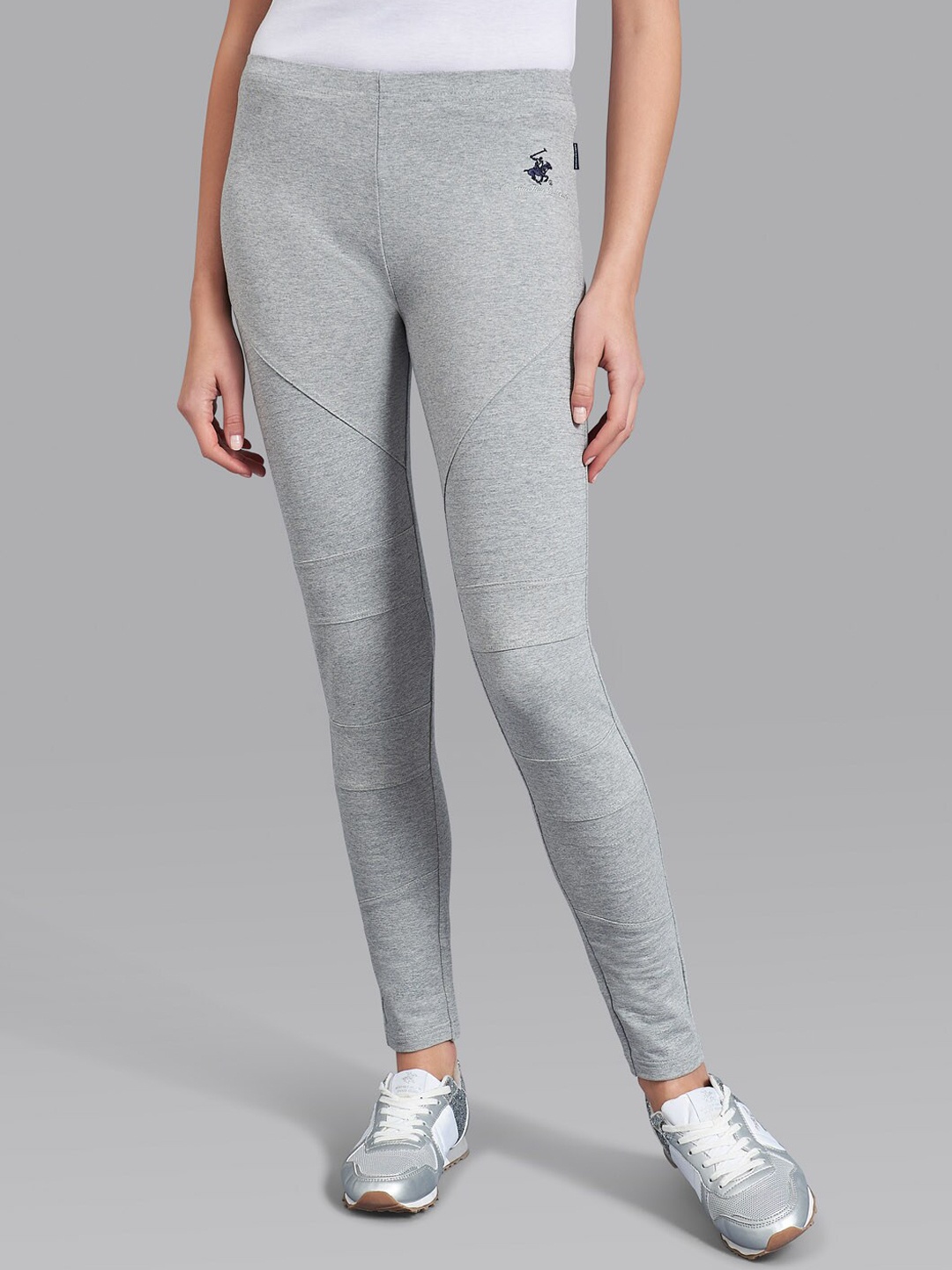 

Beverly Hills Polo Club Woman Grey Legging