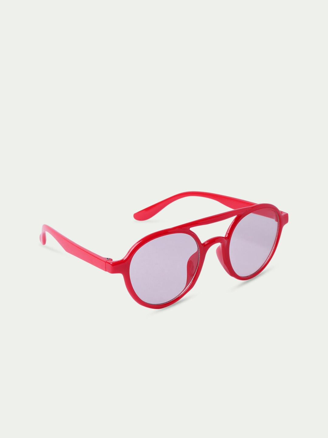 

DukieKooky Kids Grey Lens & Red Round Sunglasses with UV Protected Lens DKSG327D