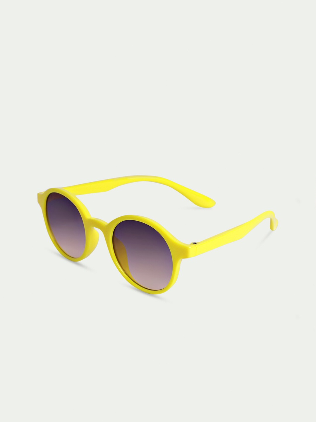 

DukieKooky Kids Grey Lens & Yellow Round Sunglasses DKSG326F