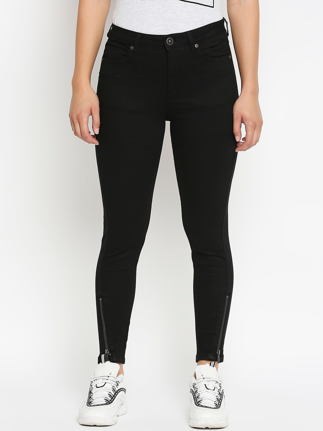 

Being Human Women Black Super Skinny Fit Clean Look Jeans