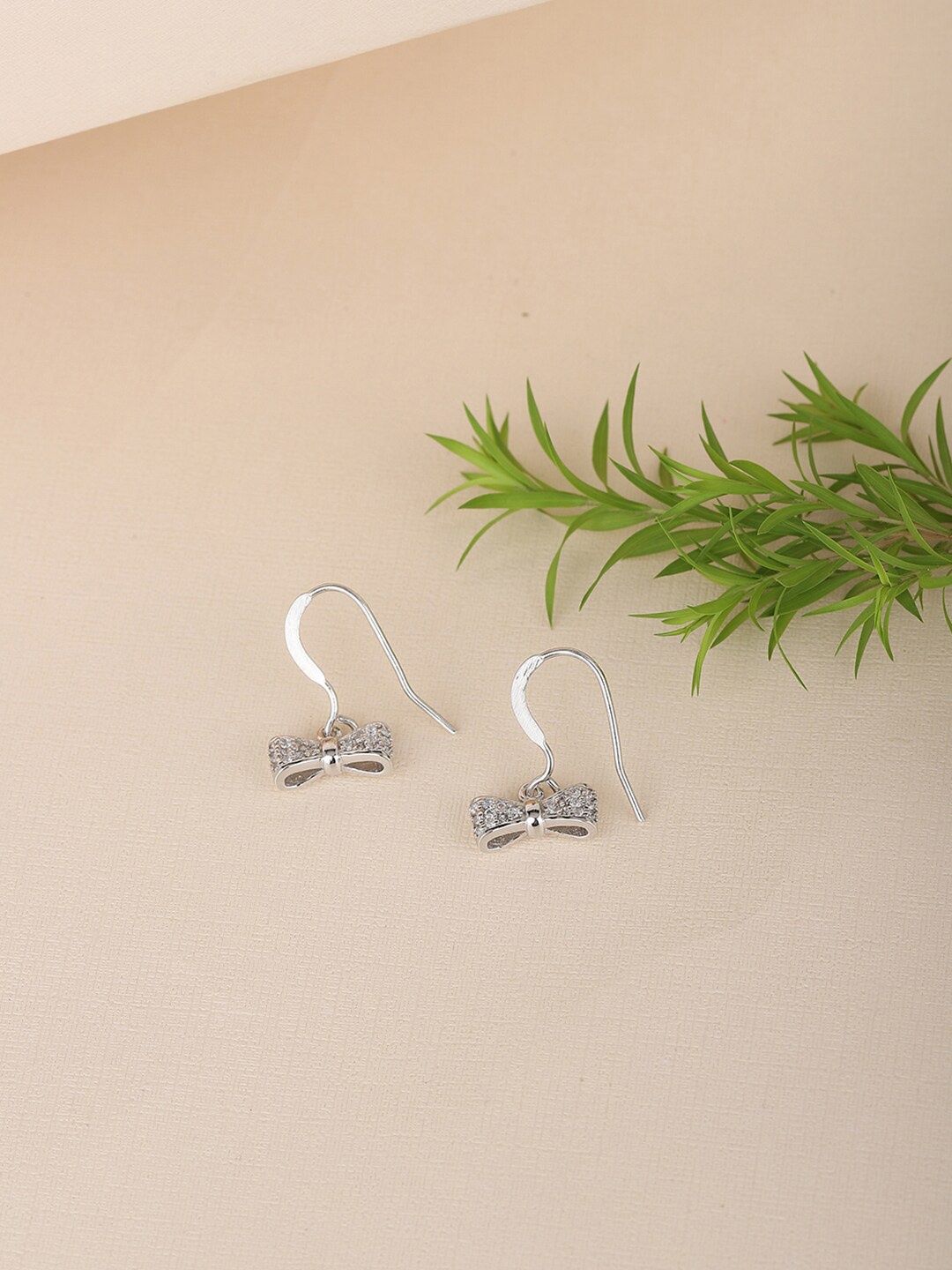 

VANBELLE 925 Sterling Silver Contemporary Drop Earrings