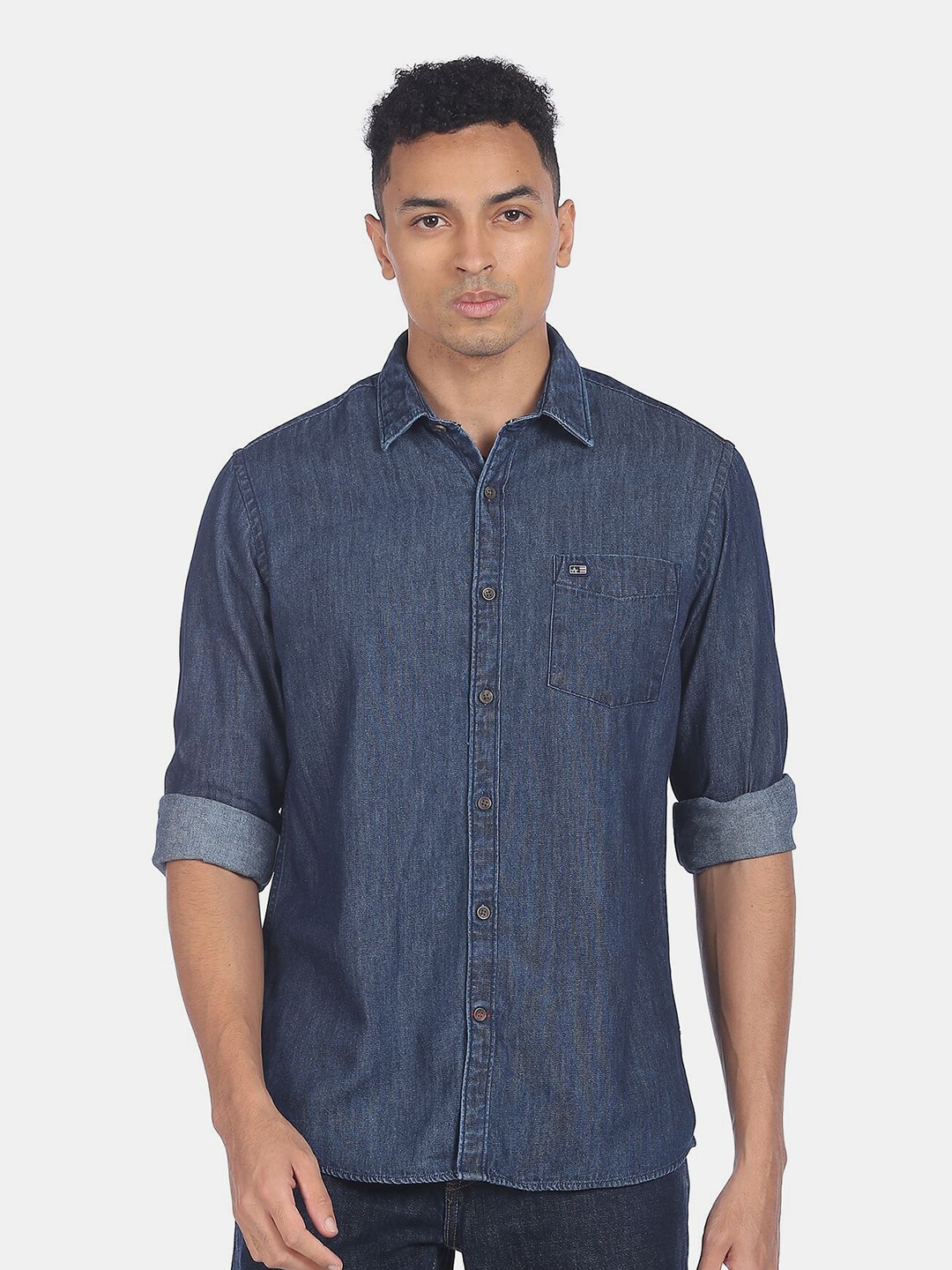 

Arrow Sport Men Blue Casual Shirt