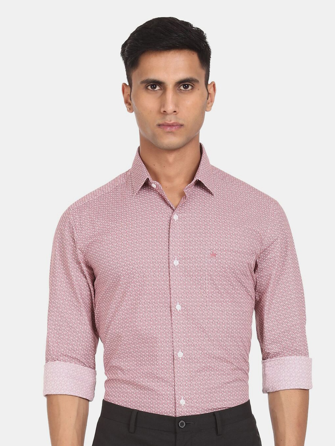 

Arrow Sport Men Red Slim Fit Printed Casual Shirt