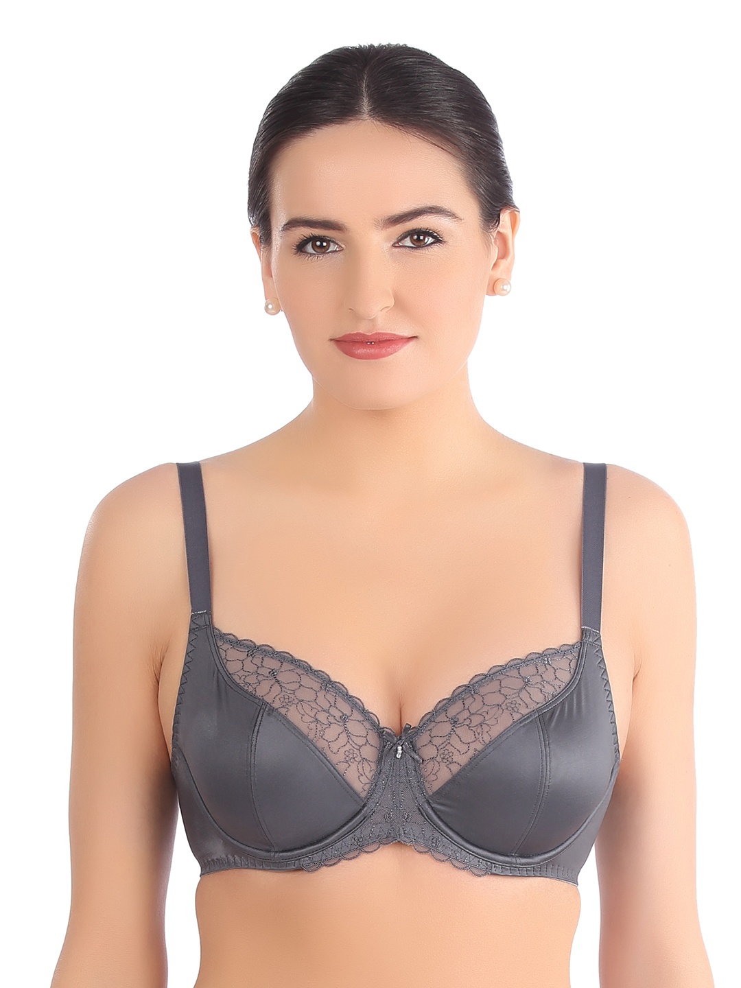 

Triumph Grey Full-Coverage Bra 226I963 7J