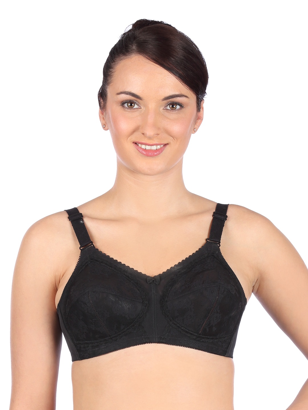 

Triumph Doreen Wireless Non Padded Full Coverage Support Big-Cup Classics Bra, Black